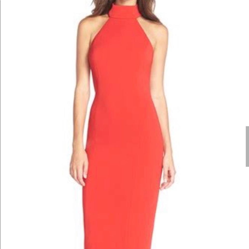Sexy red dress